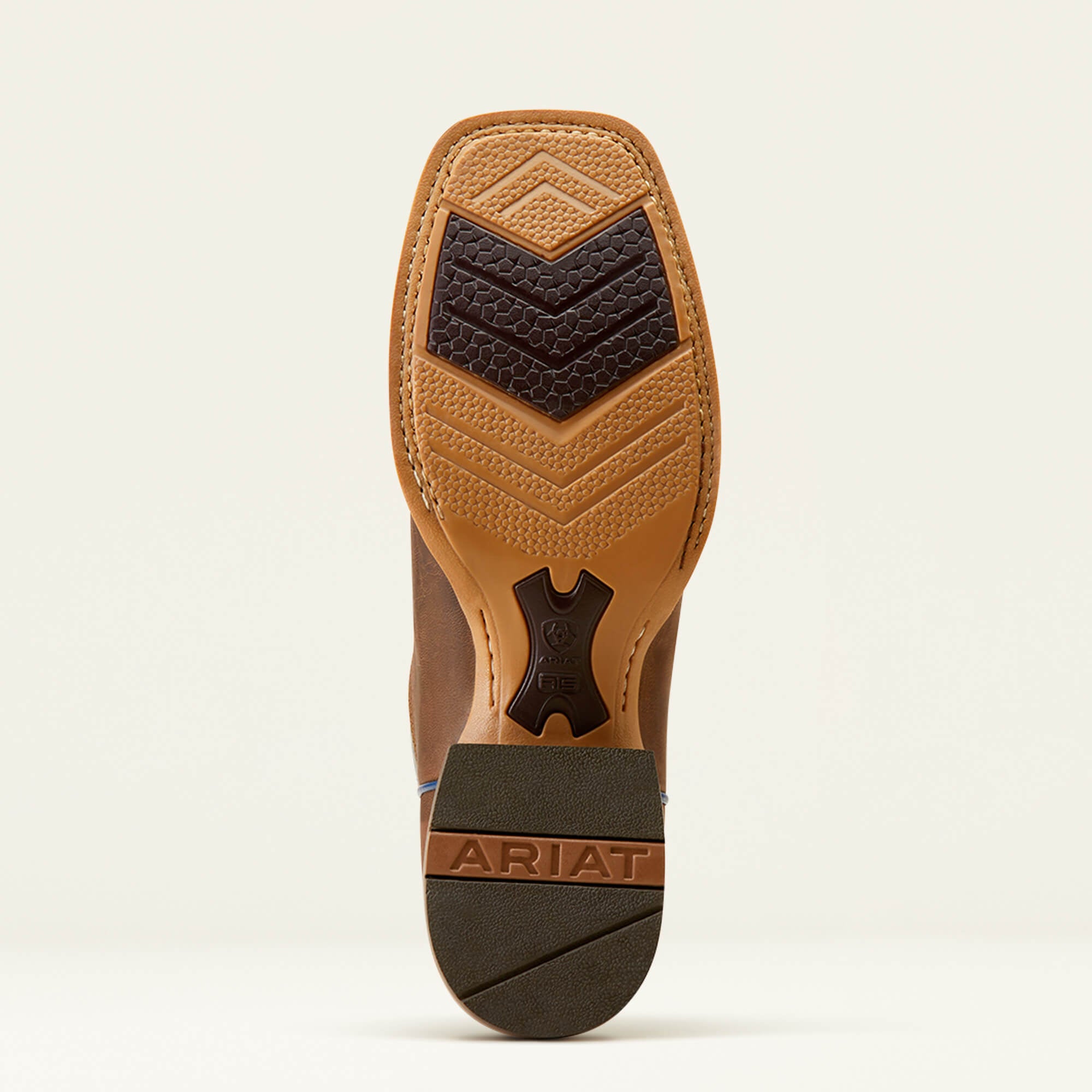 Ariat Standout Cowboy Boot in Loco Brown Cloud Blue