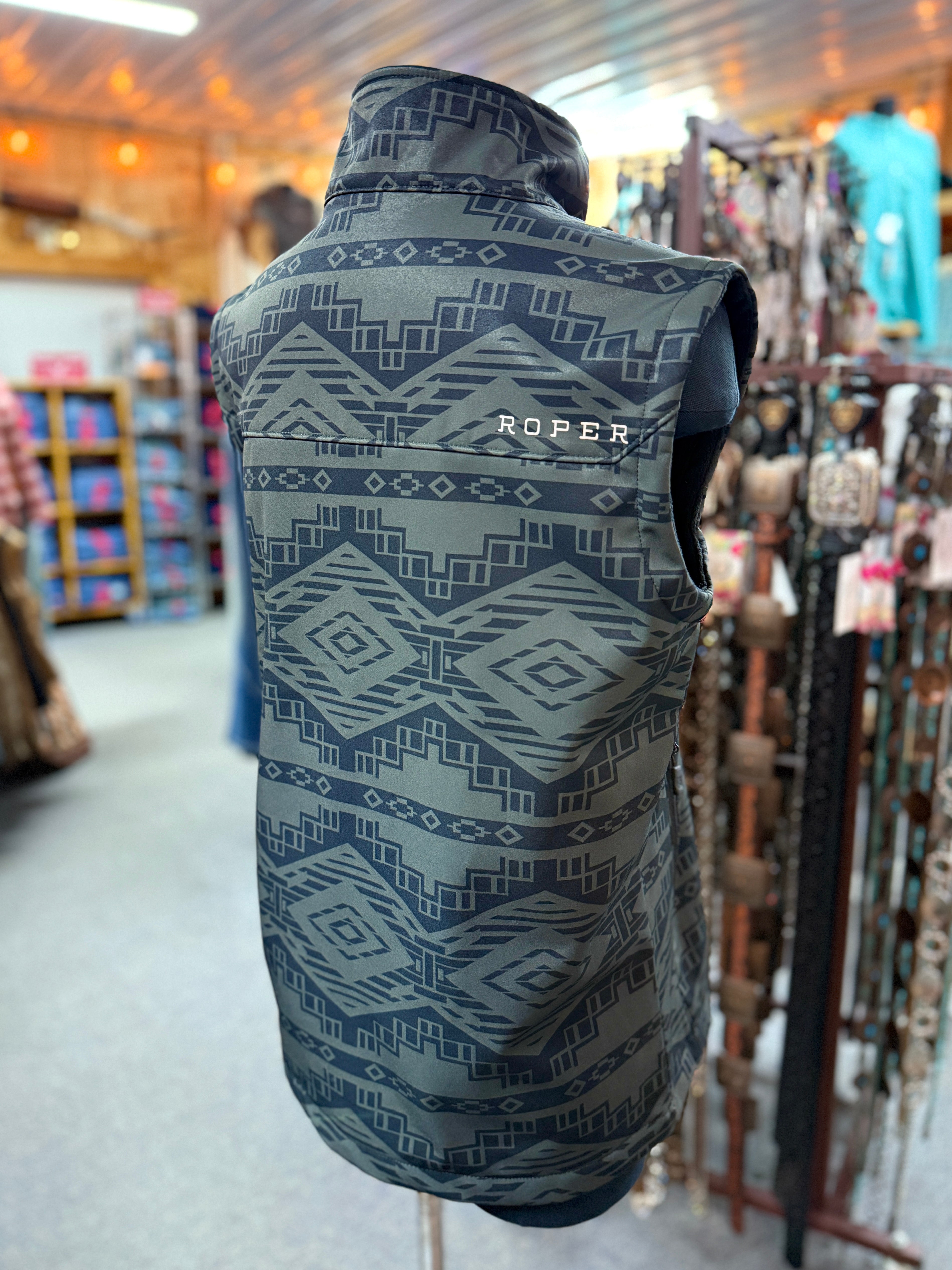 Women’s Roper Aztec Tech Soft Shell Vest