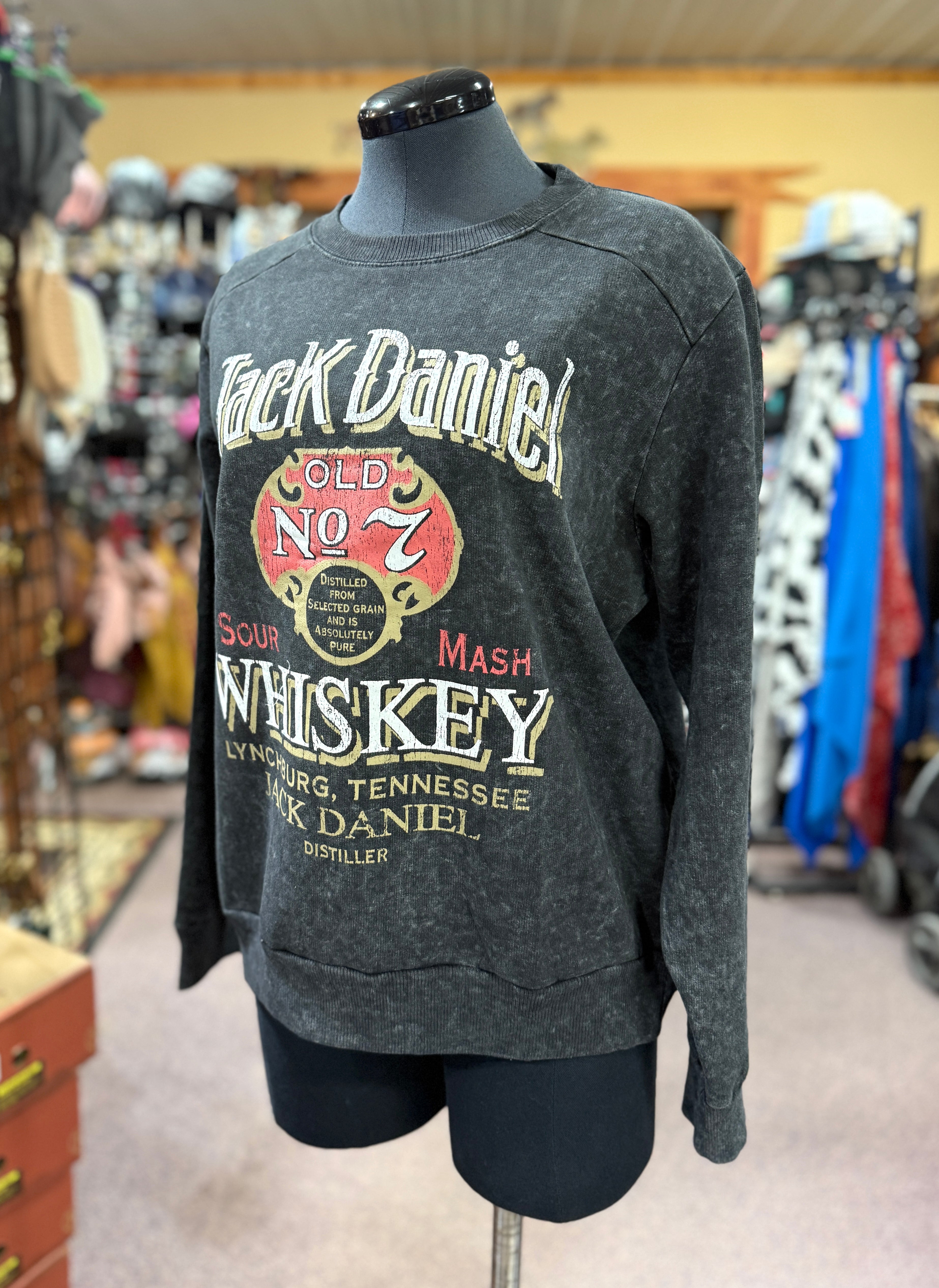 Jack Daniel’s Whiskey Cowboy Sweatshirt
