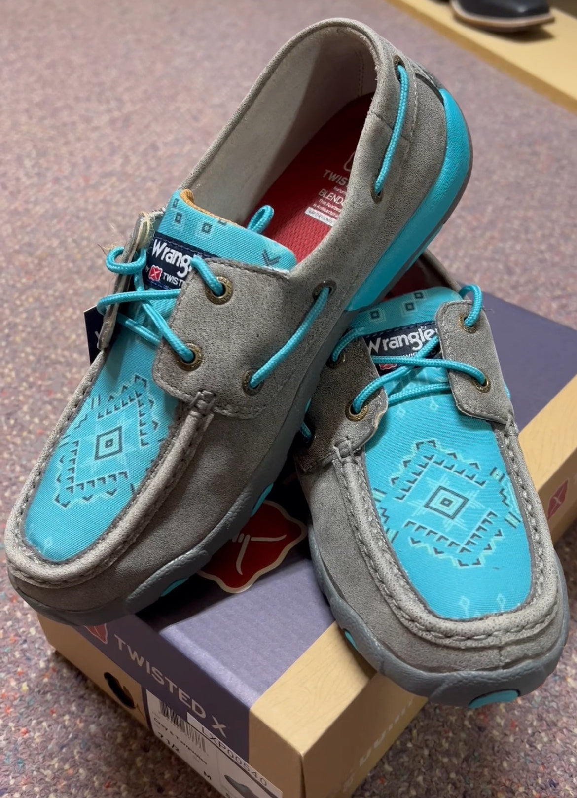 Twisted X Women's Driving Moc Featuring Wrangler