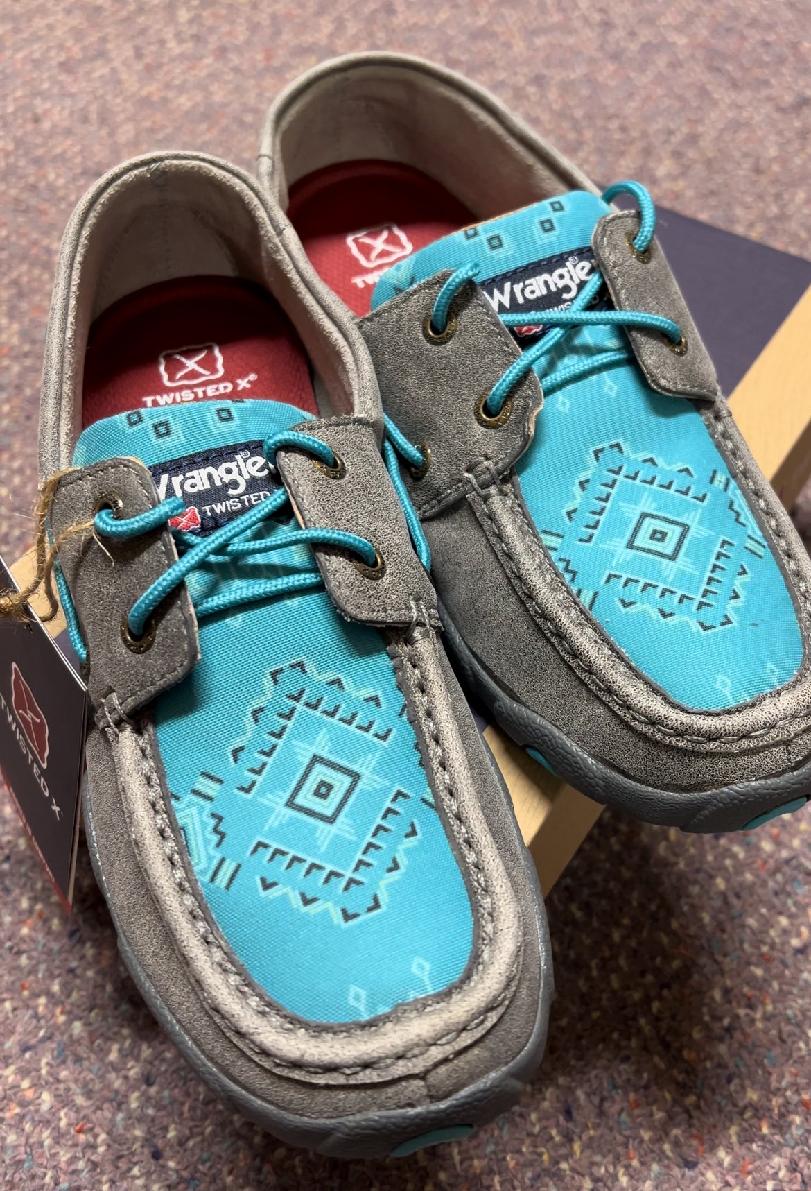 Twisted X Women's Driving Moc Featuring Wrangler