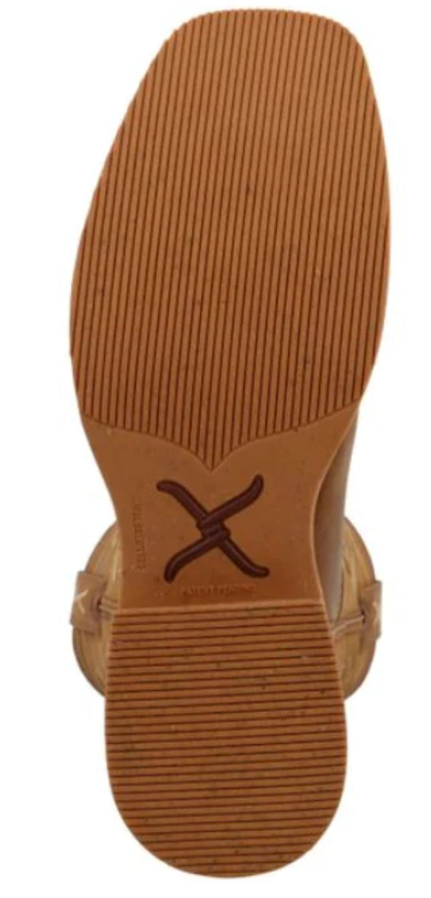 Twisted X 11" TechX Tobacco Brown/Adobe
