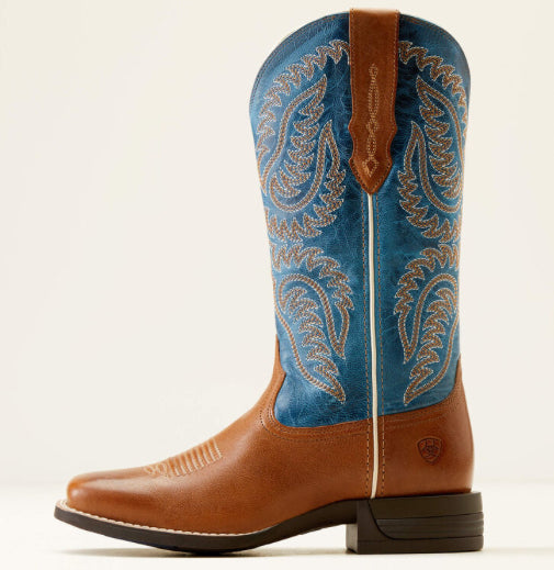 Women’s Ariat Cattle Caite Stretchfit Western Boot WIDE Width