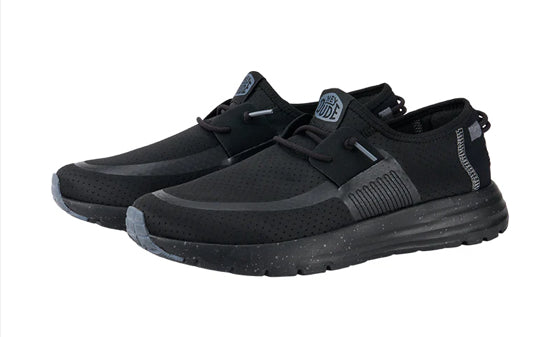 MEN'S Hey Dude SIROCCO PERF MESH BLACK/BLACK
