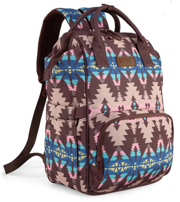 Wrangler Aztec Printed Callie Backpack