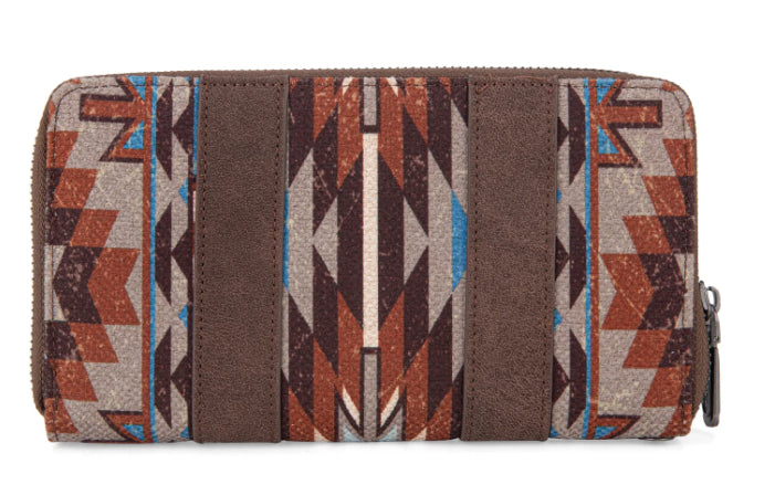 Wrangler Southwestern Aztec Print Wallet