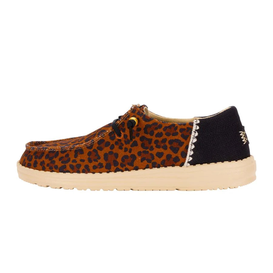 Hey Dude Wendy Funk Animal Brown Black Leopard