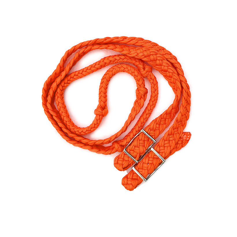Nylon Roping/Barrel Reins with Snap
