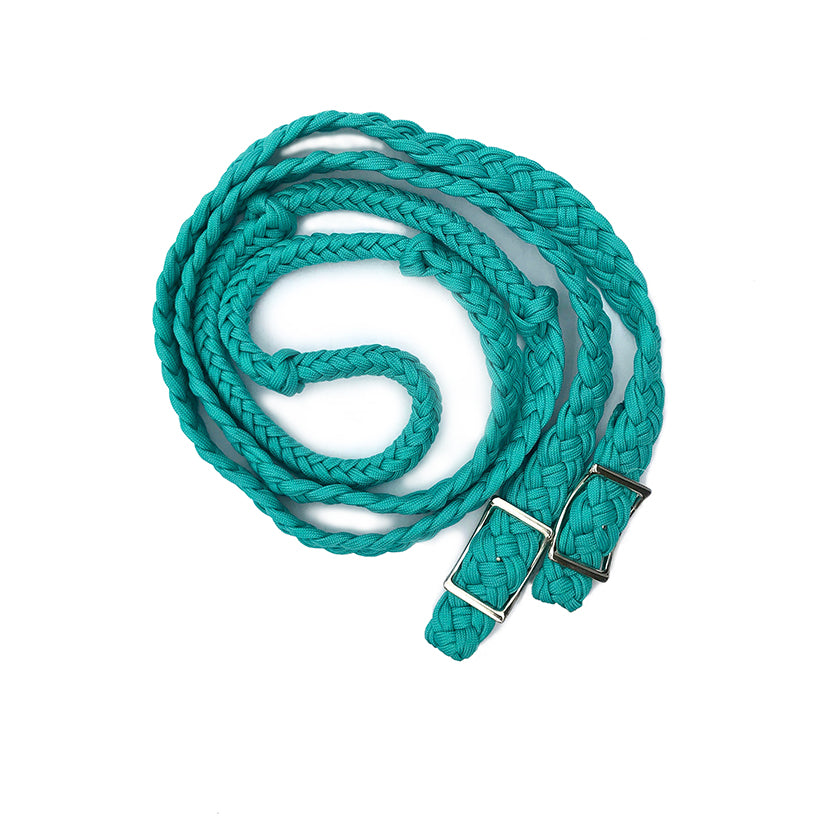 Nylon Roping/Barrel Reins with Snap