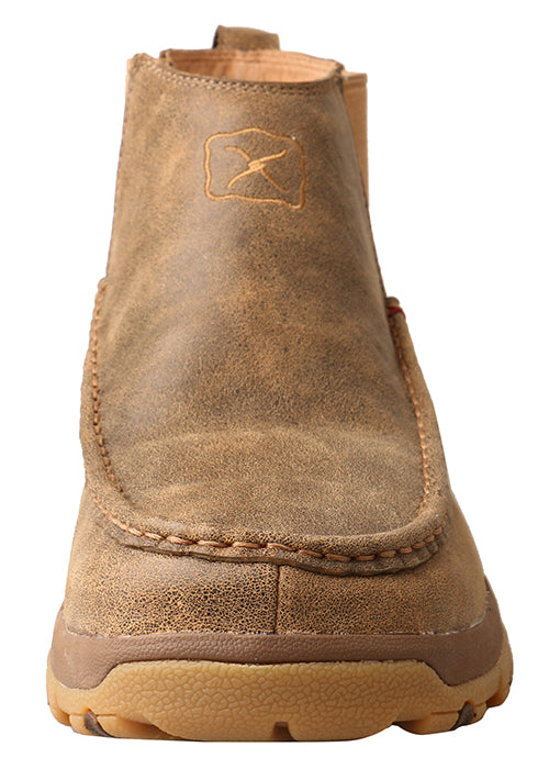 Twisted X Men’s 4″ Double Gore Driving Moc Shoe with CellStretch - RM Tack & Apparel