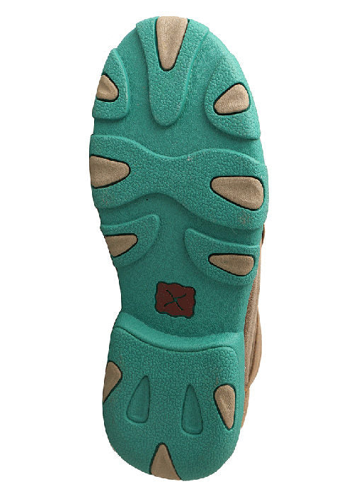 Twisted X Kid’s Chukka Turquoise/Bomber Driving Mocs