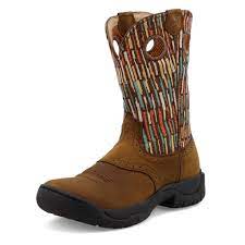 Twisted X Women's All Around Brown & Brown Multi Work Boot