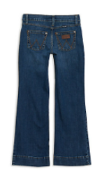 Wrangler Girls’ Darci Medium Wash Trouser Jeans
