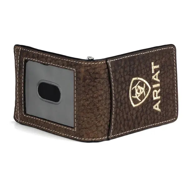 Ariat Bullhide Logo Card Case Wallet