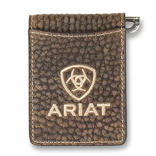Ariat Bullhide Logo Card Case Wallet