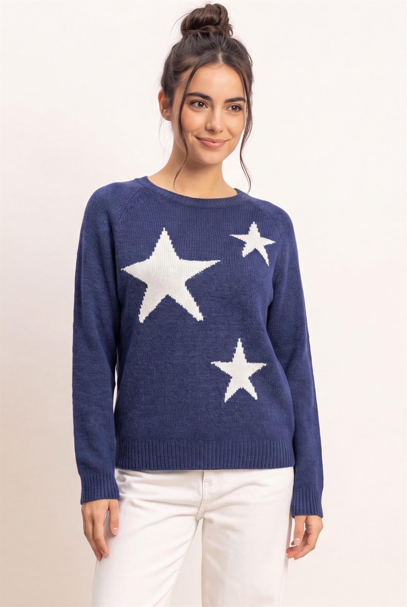W Star Crewneck Sweater