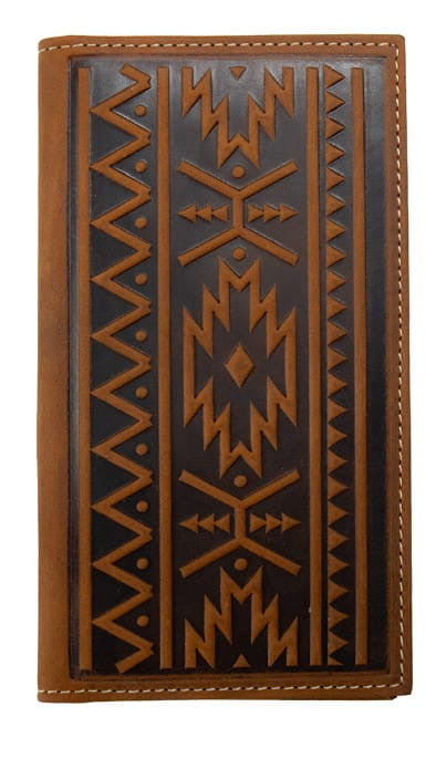 Men's Aztec Embossed Rodeo Wallet