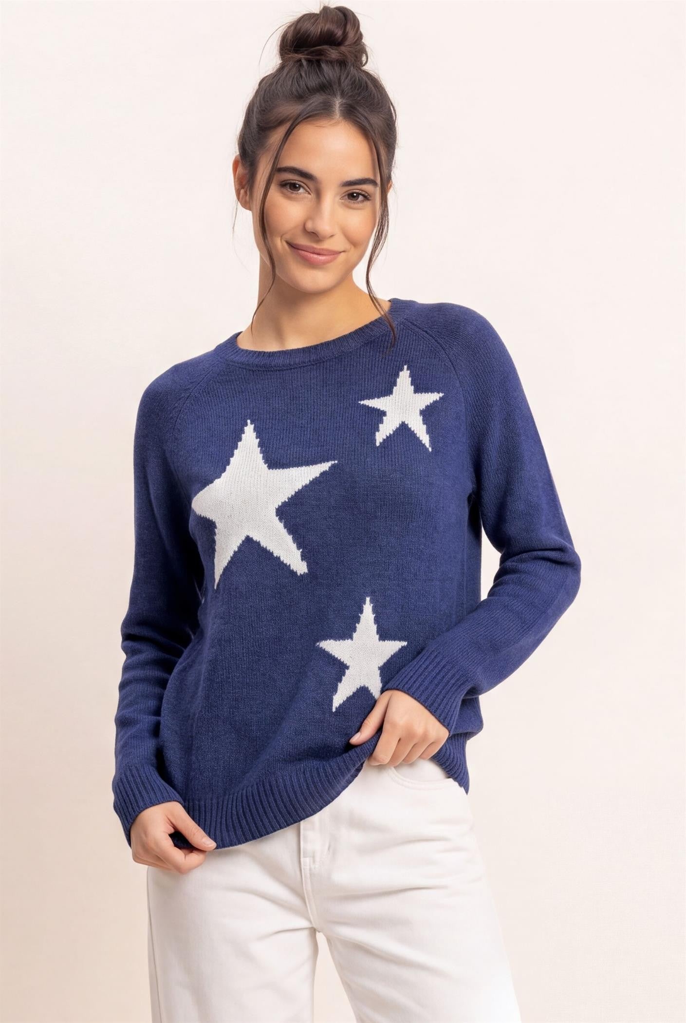 W Star Crewneck Sweater