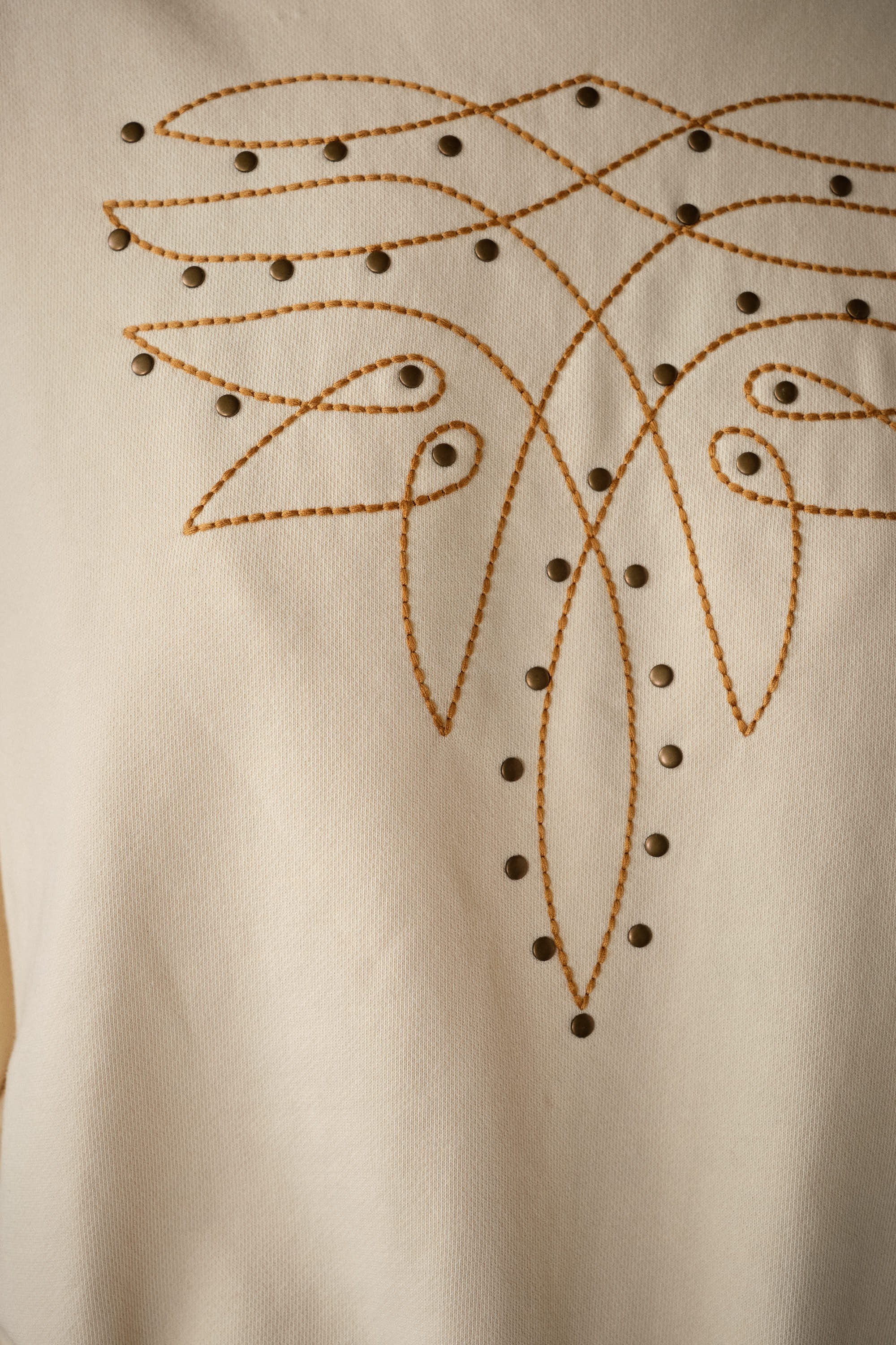 W Western Embroidered Sweatshirt