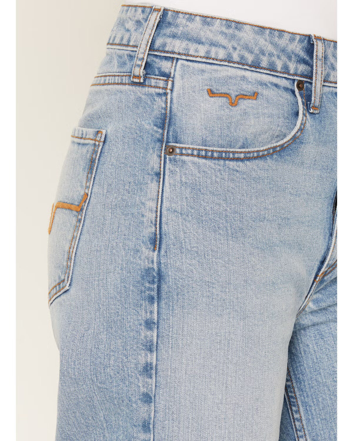 W Kimes High Rise Zoey Light Wash Denim
