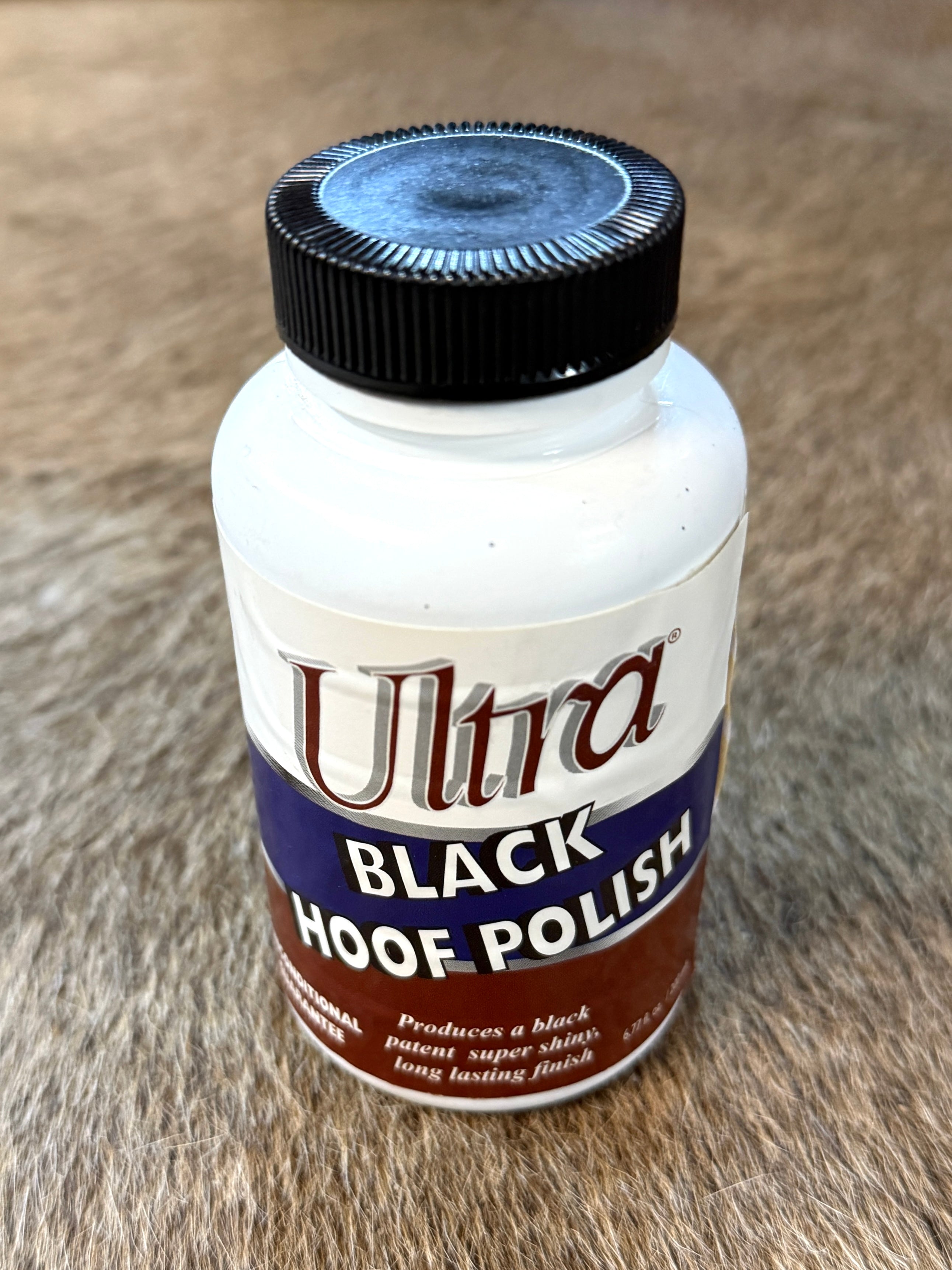 Ultra Black Hoof Polish - RM Tack & Apparel