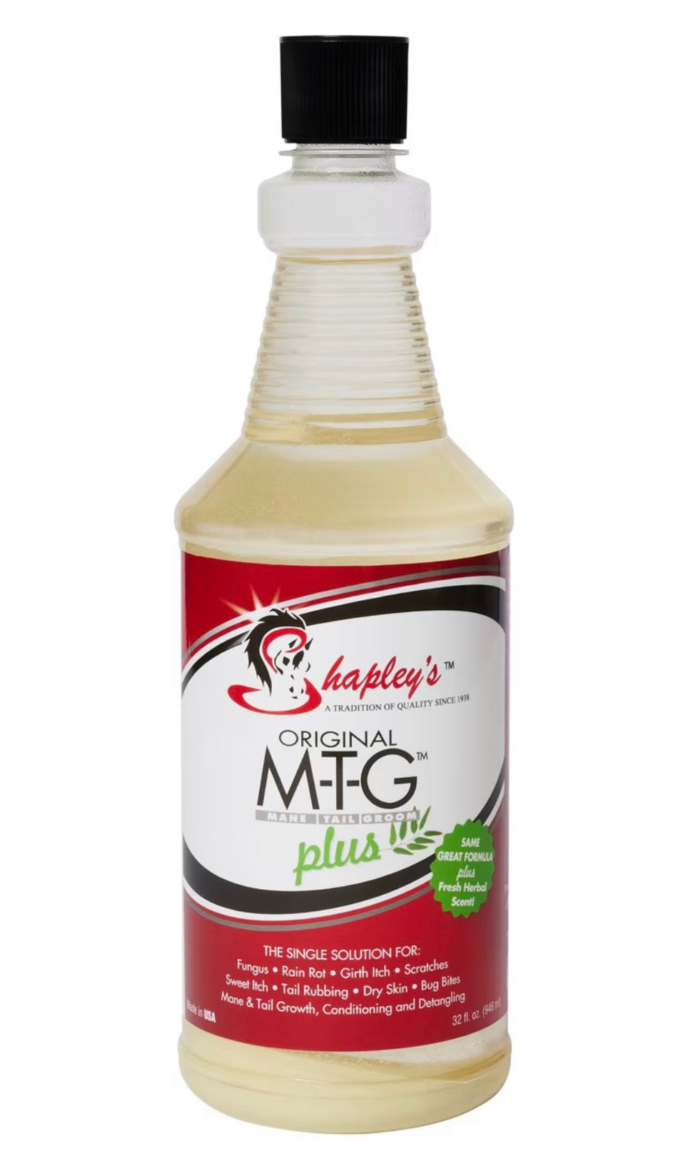 Shapley’s Original MTG Mane Tail Groom Plus Horse Solution - RM Tack & Apparel