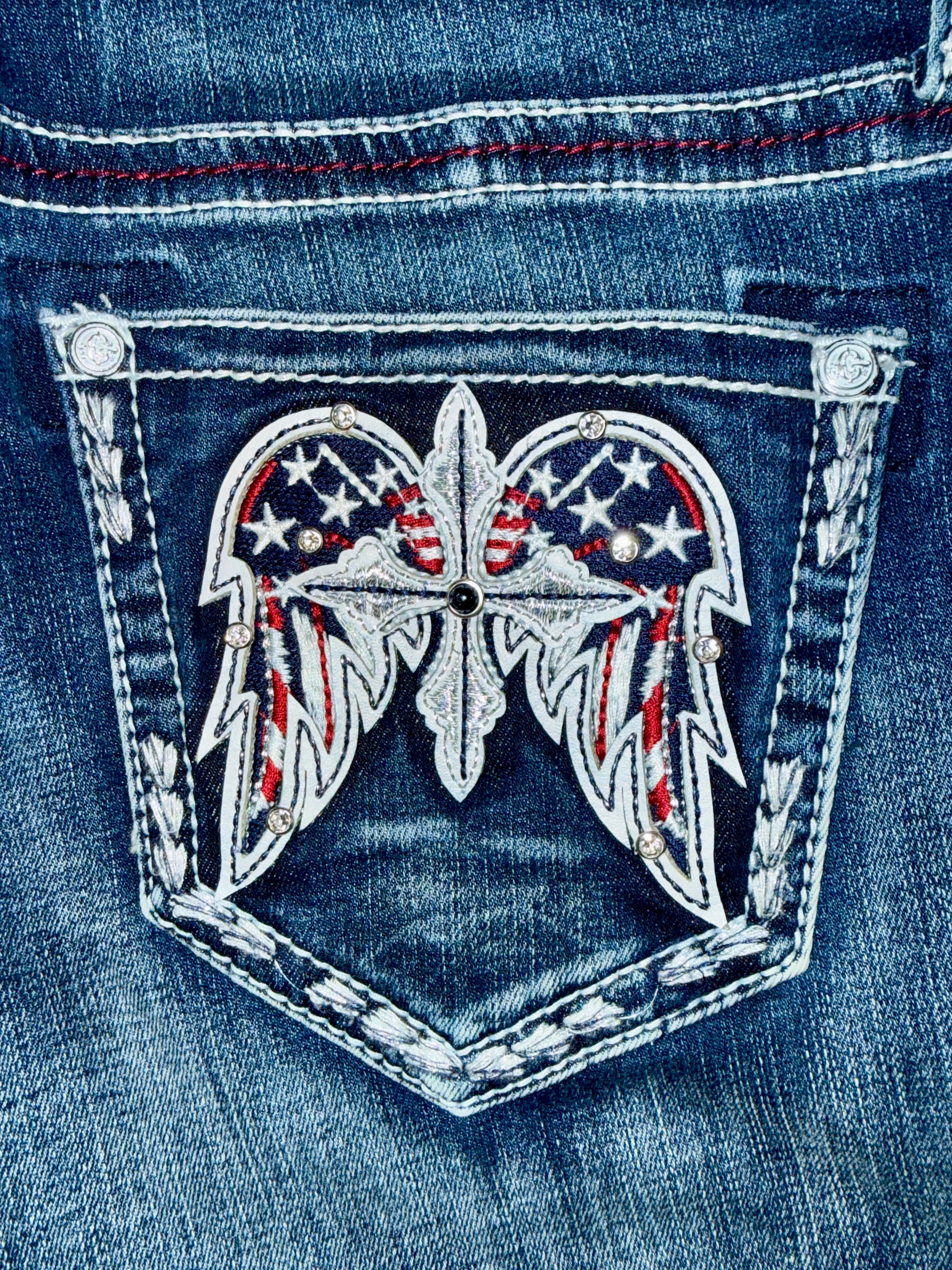 Women’s Grace in LA Americana Wing pocket Jeans