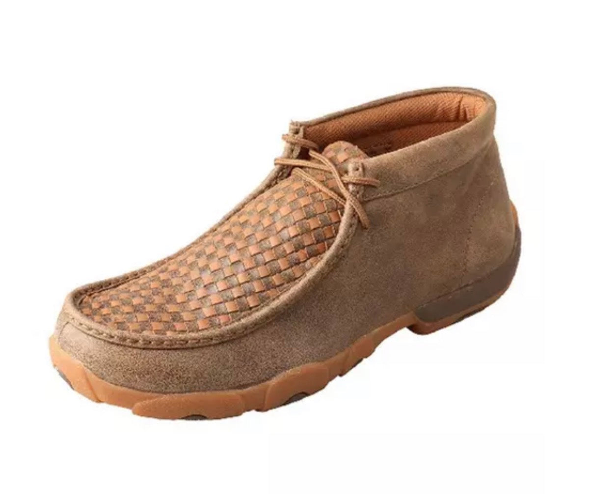 Men’s Bomber Check Driving Moc in EEE - RM Tack & Apparel