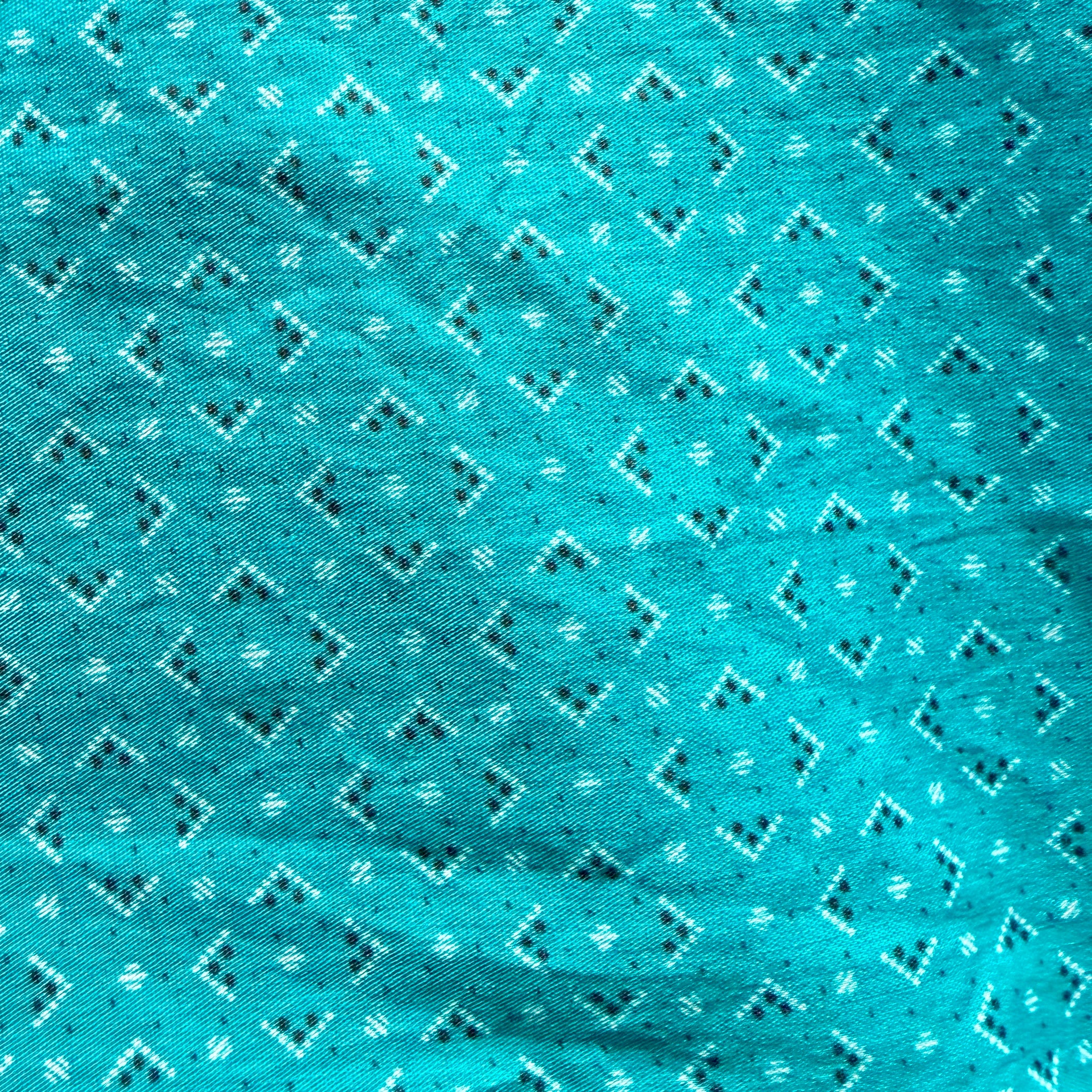 Rock&Roll Men’s Short Sleeve Button Shirt in Turquoise