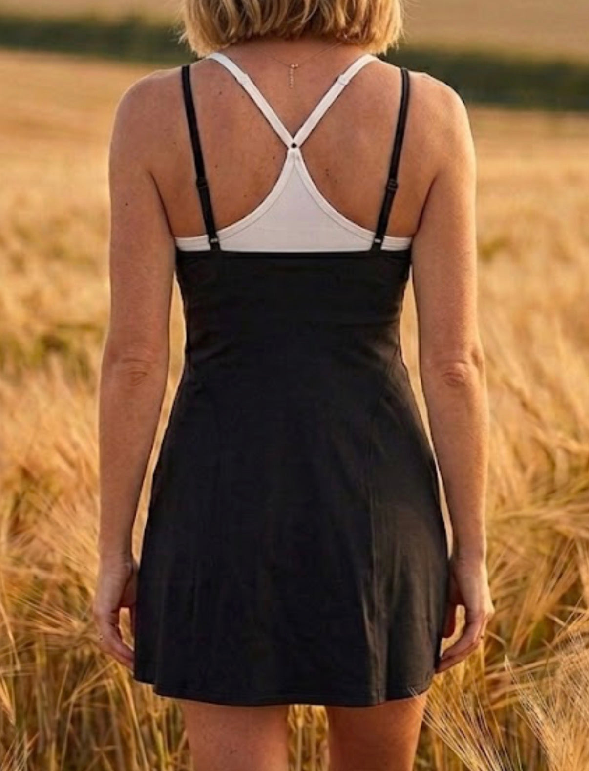 Black & White Double Layer Athletic Mini Dress RM Tack & Apparel Black & White Double Layer Athletic Mini Dress RM Tack & Apparel
