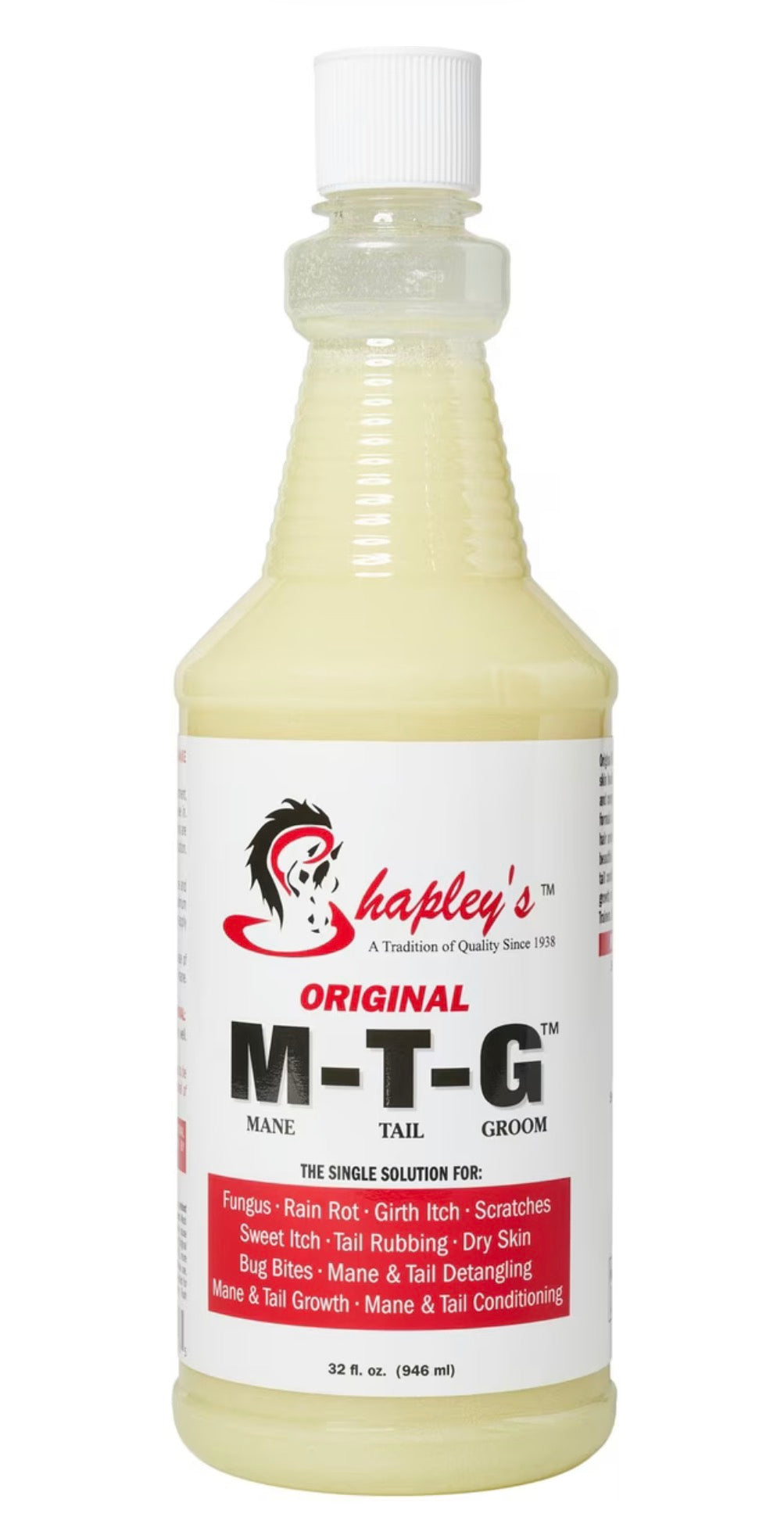 Shapley's Original M-T-G Mane Tail Groom Horse Solution - RM Tack & Apparel
