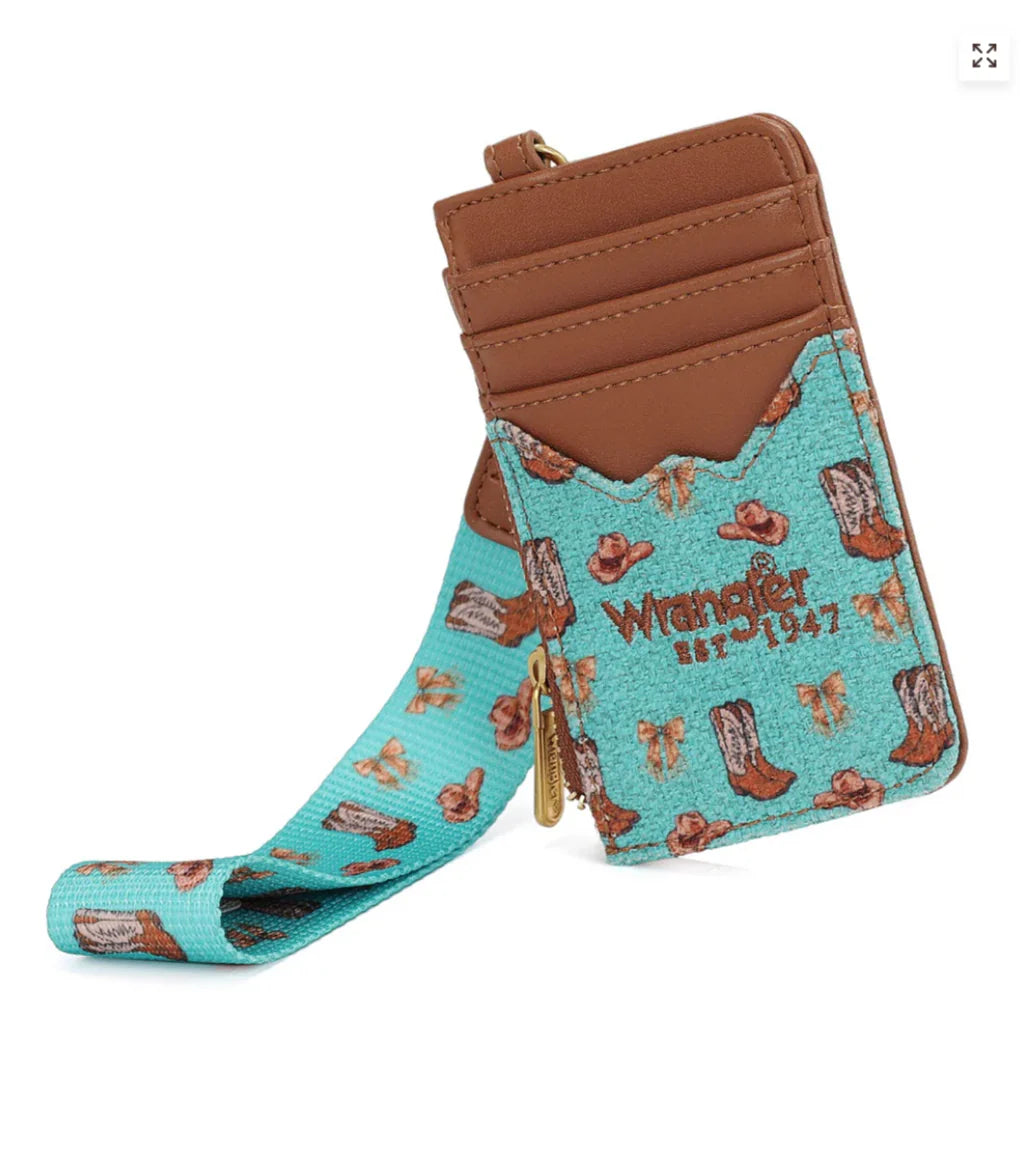 Wrangler Western Print RFID Wallet