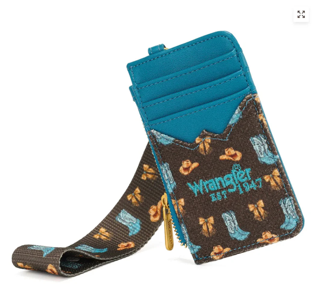 Wrangler Western Print RFID Wallet