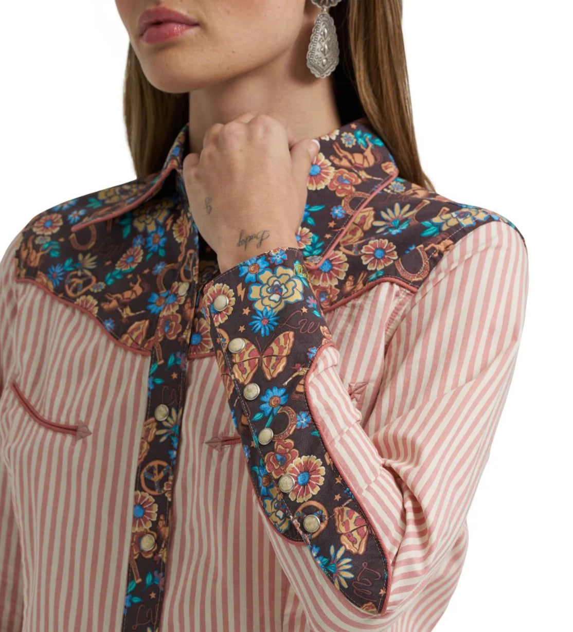 Wrangler X Lainey Wilson Womens Prairie Print Shirt - RM Tack & Apparel