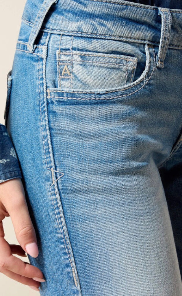 Women’s Ariat Mid Rise Clara Trouser Jean - RM Tack & Apparel