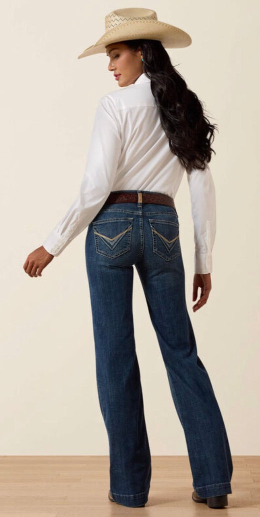W Ariat Lelani Trouser Jean-Chelsea - RM Tack & Apparel