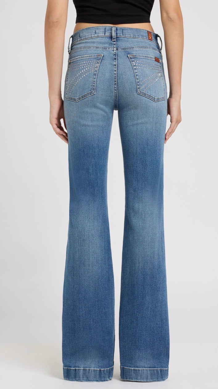 7 For All Mankind Dojo Slim Illusion- Faded Echo