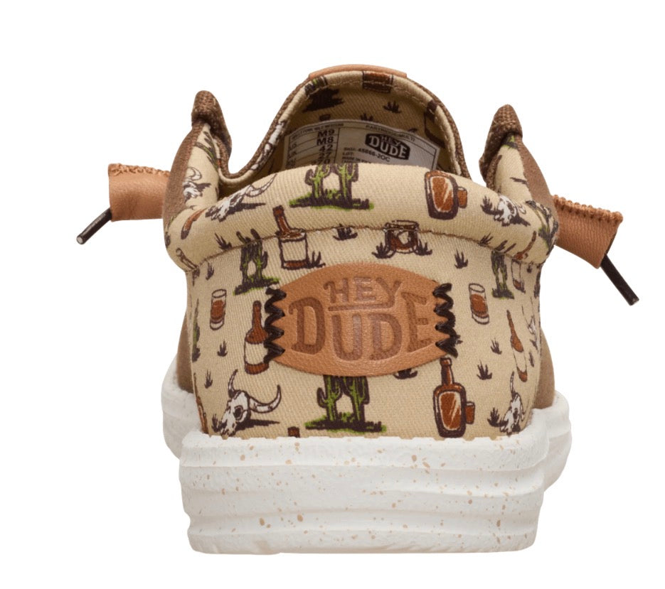 M Hey Dude Wally Funk Wild  Western Ptd/Mlt