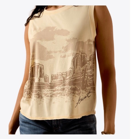 W Ariat Desert Vista Tank