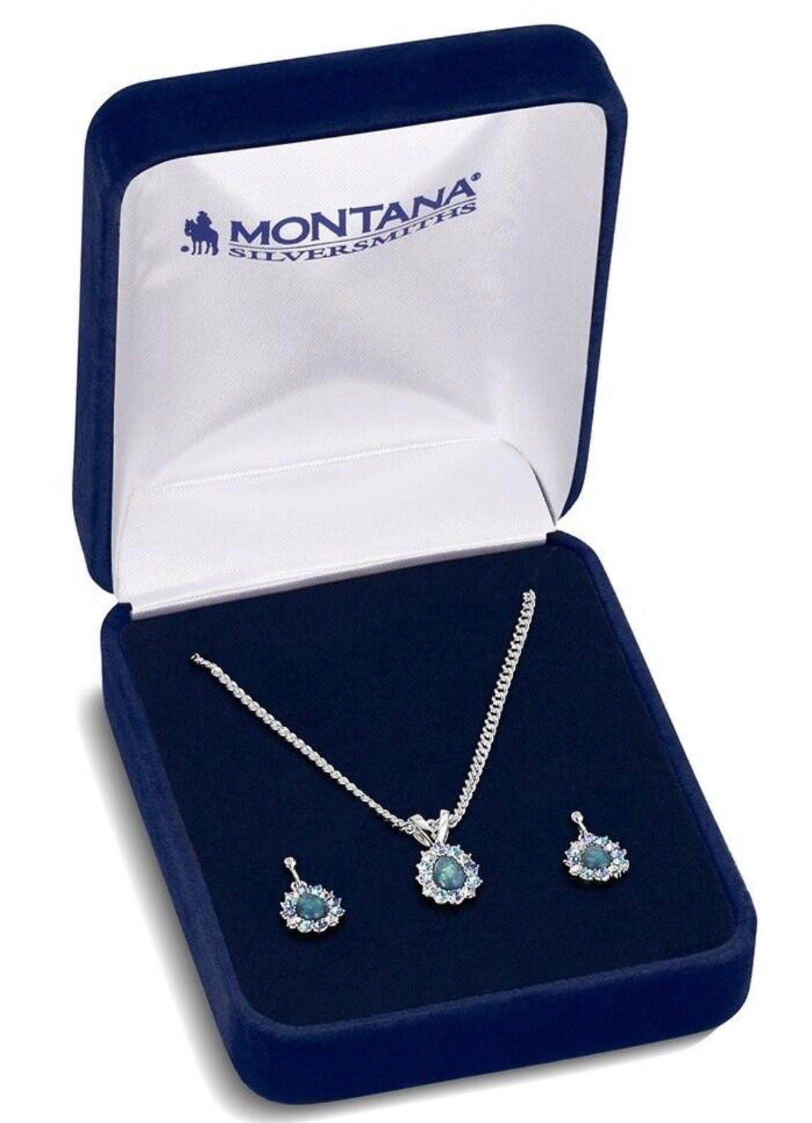 Montana Silversmith Northern Glow Opal Set