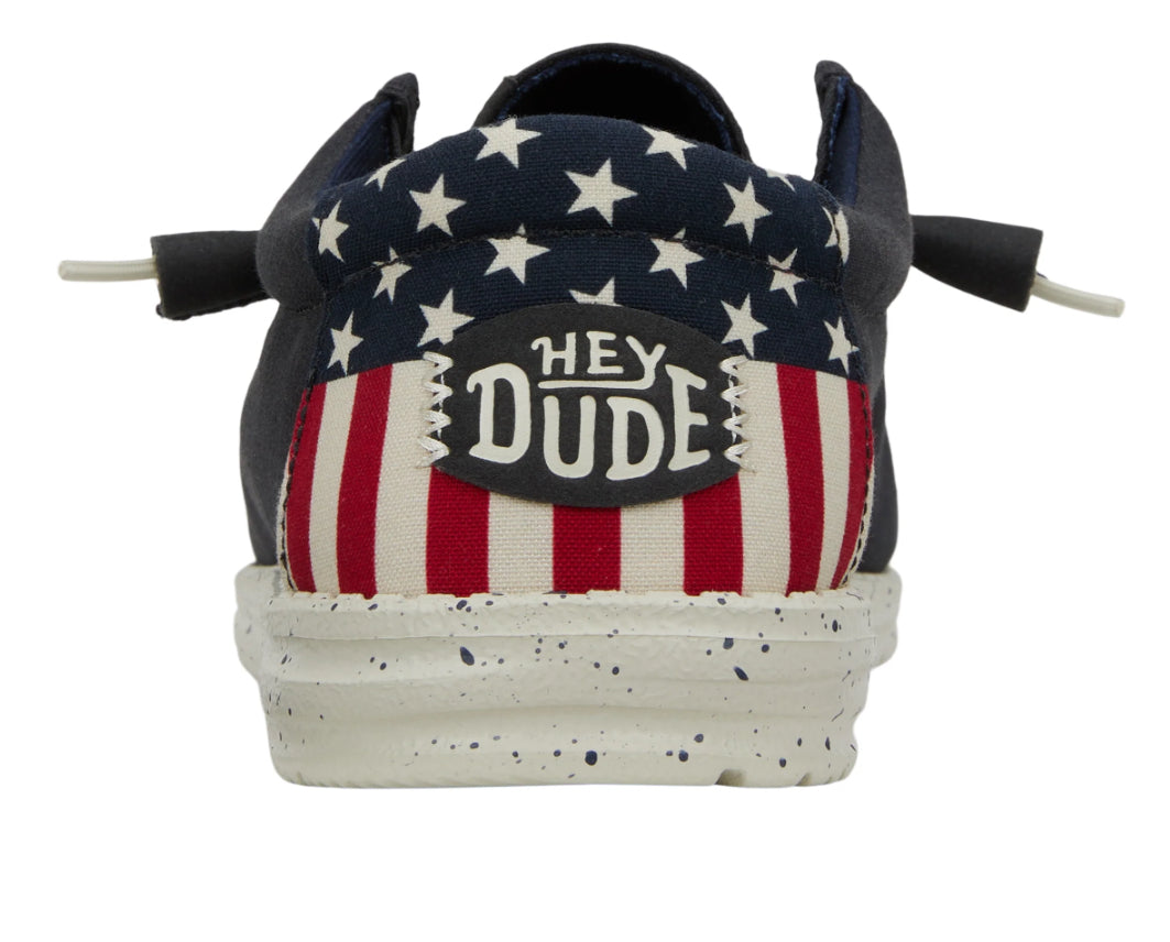 Hey Dude Toddler Navy Americana shoe