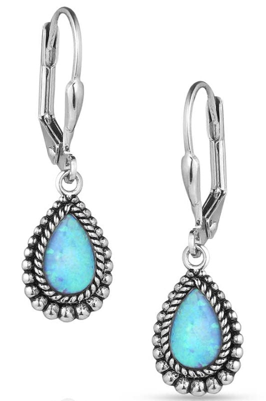 Montana Silversmith Glimmering Pools Opal Earrings