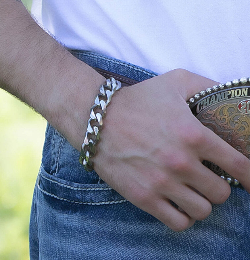 Montana Silversmith Cuban Link Chain Bracelet