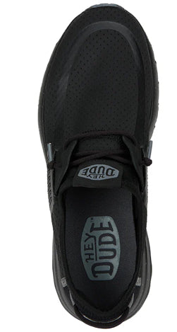 MEN'S Hey Dude SIROCCO PERF MESH BLACK/BLACK