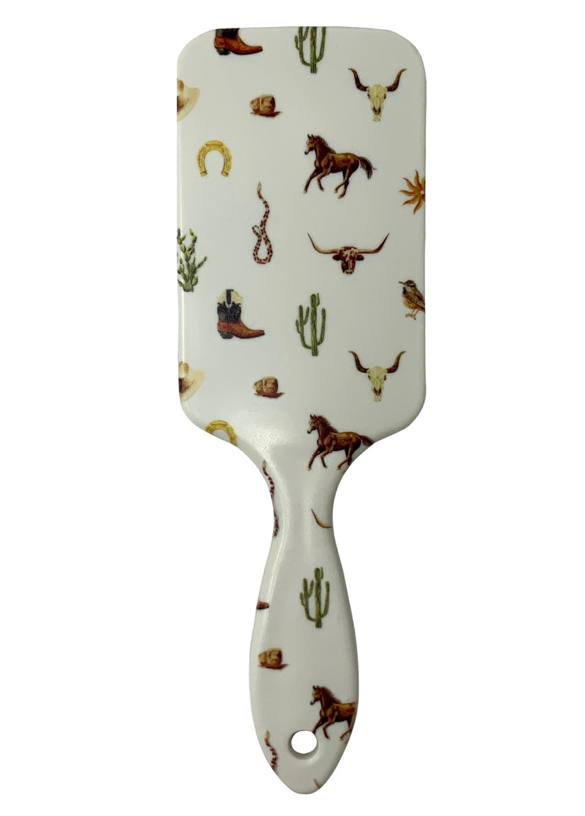 Western Paddle Hair Brush