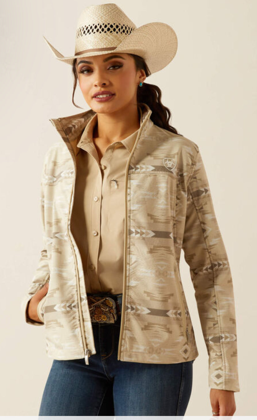 Women’s Ariat Aztec Sand Softshell Jacket