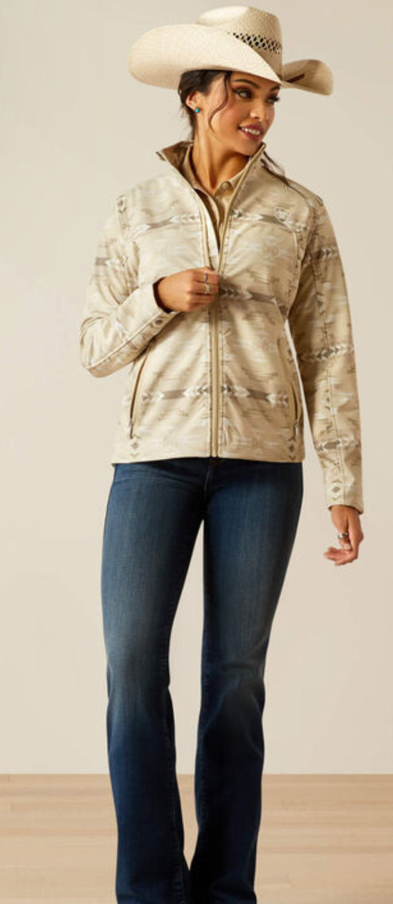 Women’s Ariat Aztec Sand Softshell Jacket