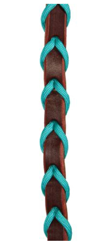 Professionals choice PONY ½” BURGUNDY REIN WITH 2 SNAPS