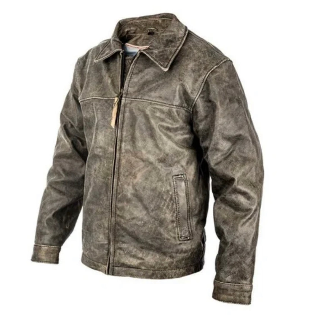 STS RANCHWEAR Youth RIFLEMAN Brown LEATHER JACKET