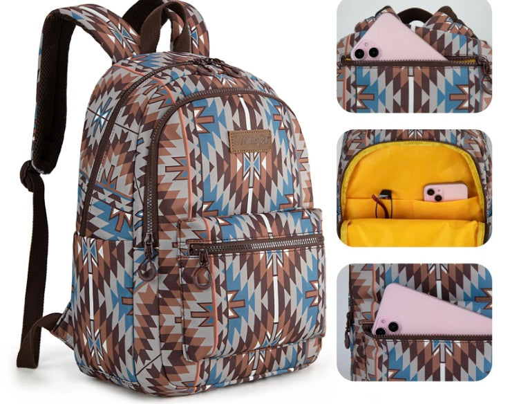 Wrangler Aztec Print Backpack